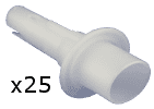 Bag of 25 InterlockXT Mouthpieces