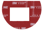 Adhesive Pad for IL7000 External Indicator Light (4411565)