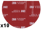 Camera Adhesive (pack of 10)